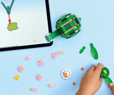 Конструктор Костенурка с цвят на водна лилия LEGO Creator 31377 