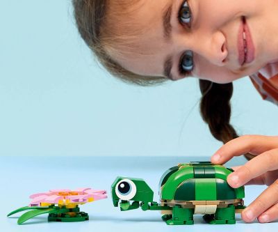 Конструктор Костенурка с цвят на водна лилия LEGO Creator 31377 