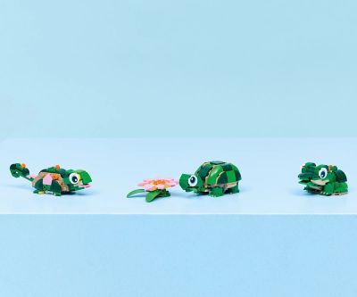 Конструктор Костенурка с цвят на водна лилия LEGO Creator 31377 