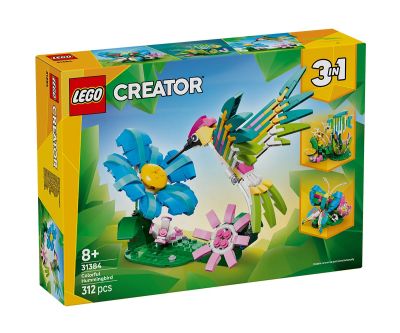 Конструктор Диви животни цветно колибри LEGO Creator 31384 
