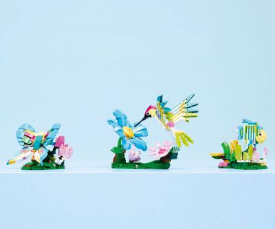 Конструктор Диви животни цветно колибри LEGO Creator 31384 