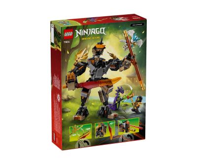 Конструктор Робот за мисии на Коул и Драконът Зейн LEGO NINJAGO 71854