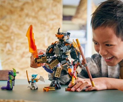 Конструктор Робот за мисии на Коул и Драконът Зейн LEGO NINJAGO 71854