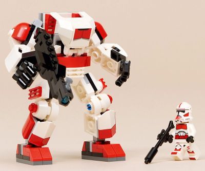 Конструктор Робот на шоков щурмовак клонинг LEGO Star Wars 75448 