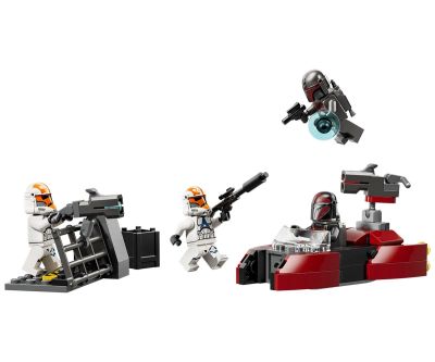 Конструктор Боен пакет Обсадата на Мандалор LEGO Star Wars 75449 
