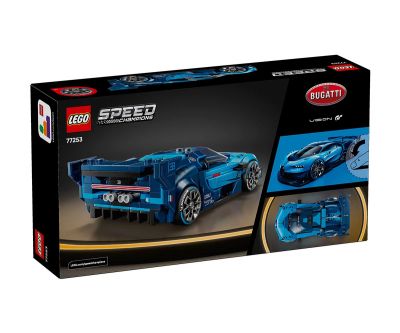 Конструктор Спортна хиперкола BUGATTI VISION GTLEGO Speed ​​Champions 77253