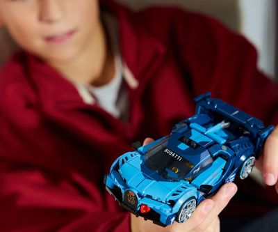 Конструктор Спортна хиперкола BUGATTI VISION GTLEGO Speed ​​Champions 77253