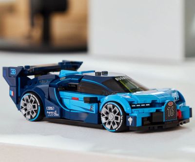 Конструктор Спортна хиперкола BUGATTI VISION GTLEGO Speed ​​Champions 77253