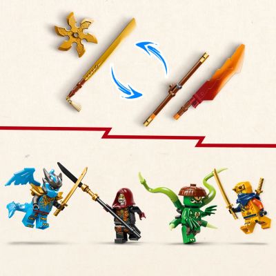 Конструктор Битката на нинджа дракона Риу LEGO NINJAGO 71855