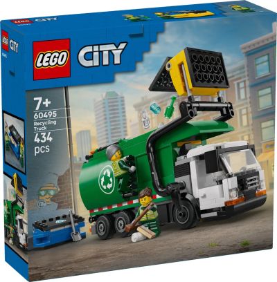 Конструктор Камион за рециклиране LEGO City 60495 