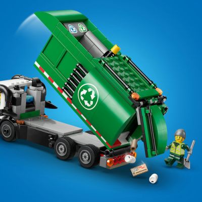 Конструктор Камион за рециклиране LEGO City 60495 