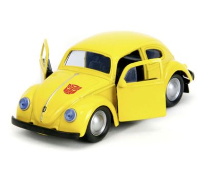 Метален автомобил VW Beetle Bumblebee Transformers 1/32 Jada 9335595