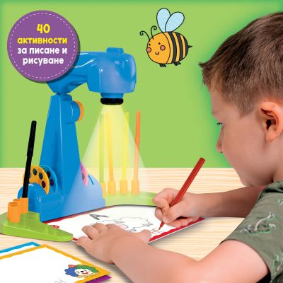 Проектор за писане и рисуване Училище по писане Lisciani