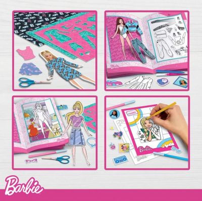 Раница с комплект за рисуване Barbie 2 в 1 Lisciani