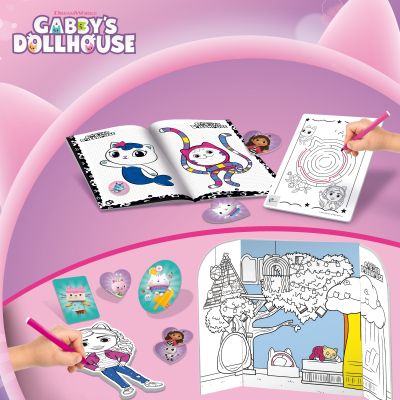 Раница с комплект за рисуване Gabby′s Dollhouse 2 в 1 Lisciani