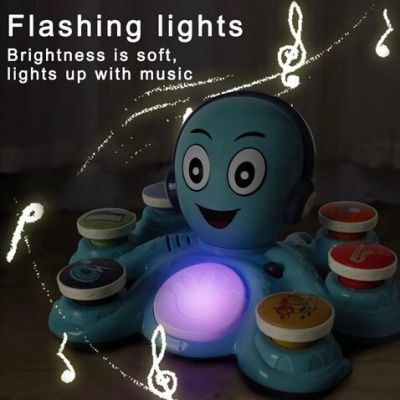 Музикален Октопод с барабани RJ2863