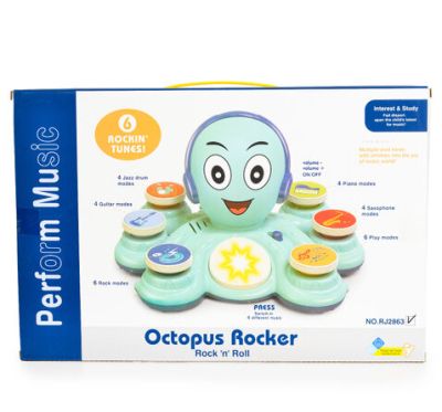 Музикален Октопод с барабани RJ2863