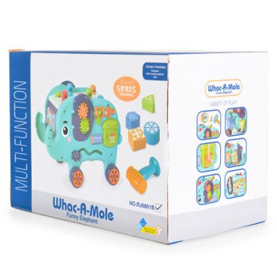 Интерактивна играчка сортер Слонче RJ6801B