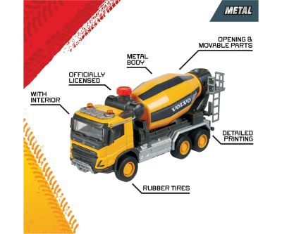 Камион бетоновоз Volvo FMX Truck Majorette 8503723005 