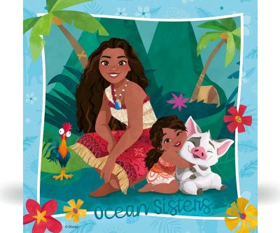 Детски пъзел Disney Vaiana 3x49  Ravensburger 12004102 