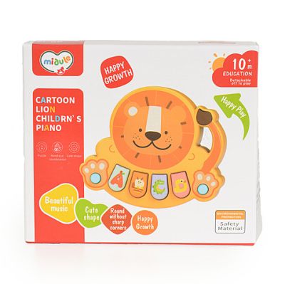 Бебешко музикално пиано Лъв 368-19