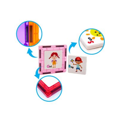 Магнитен конструктор Picasso Steam PT42