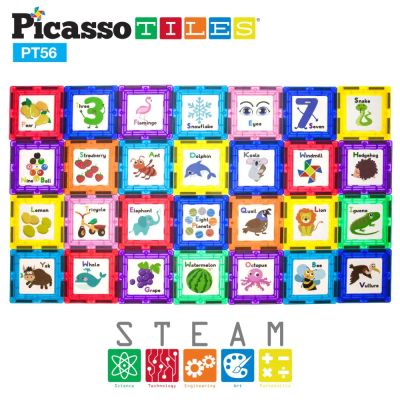 Магнитен конструктор Learn and Play Picasso Steam PT56