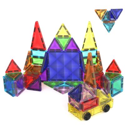 Магнитен конструктор с основа на колела Picasso Steam PT63