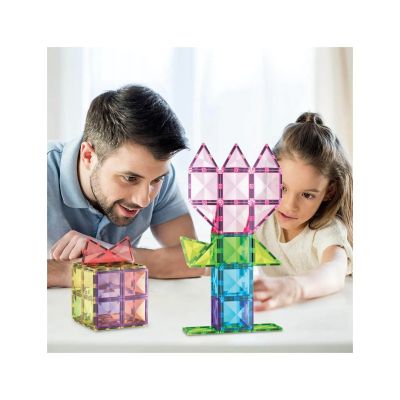 Магнитен конструктор с основа на колела Picasso Steam PT63