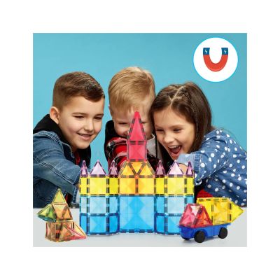 Магнитен конструктор с основа на колела Picasso Steam PT63