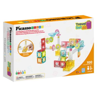 Магнитен конструктор Писта за Топчета Travel Picasso Steam PTMG100