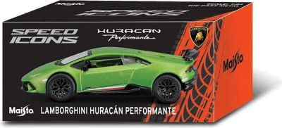 Метална кола Lamborghini Huracan Performante MAISTO 1:64 зелен