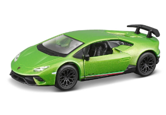 Метална кола Lamborghini Huracan Performante MAISTO 1:64 зелен