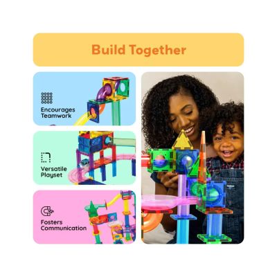 Магнитен конструктор Писта за Топчета 3 в 1 Picasso Steam PTG108