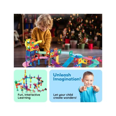 Магнитен конструктор Писта за Топчета 3 в 1 Picasso Steam PTG108