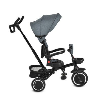 Сгъваема триколка Byox Cruz тъмносив