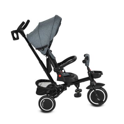 Сгъваема триколка Byox Cruz тъмносив