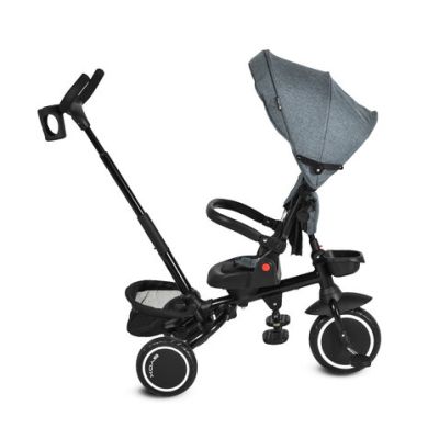 Сгъваема триколка Byox Cruz тъмносив