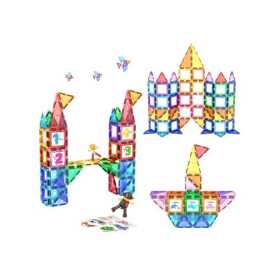 Магнитен конструктор с основа на колела и 2 Фигури Picasso Steam PT121