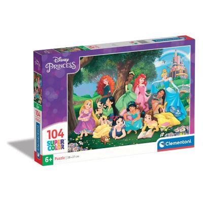 Детски пъзел Disney Princess 104 ч. CLEMENTONI 25743