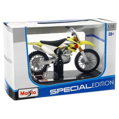 Метален мотор Suzuki RM Z250 MAISTO 1:18