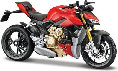 Метален мотор Ducati Super Naked V4 S MAISTO 1:18