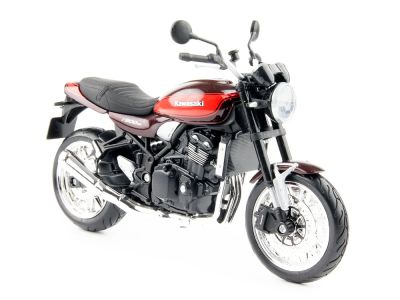 Метален мотор Kawasaki Z900RS MAISTO 1:12 red