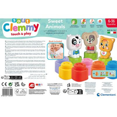 Животни с меки форми CLEMENTONI SOFT Clemmy 17849