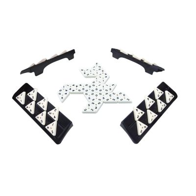 Настолна игра Triominos за път в метална кутия GOLIATH