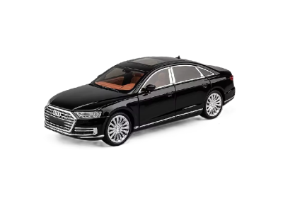 Метален автомобил Audi A8 Long Quattro 1/24 black