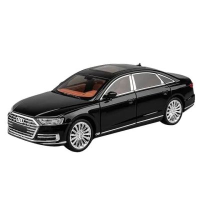 Метален автомобил Audi A8 Long Quattro 1/24 black
