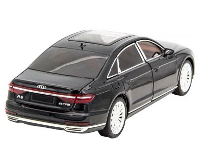 Метален автомобил Audi A8 Long Quattro 1/24 black
