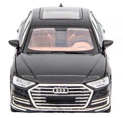 Метален автомобил Audi A8 Long Quattro 1/24 black