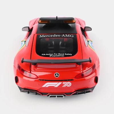 Метален автомобил Mercedes Benz AMG GT Safety Car Formula 1 1/24 red